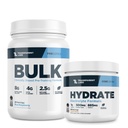 Transparent Labs Bulk Pre Workout Pulver für Muskelaufbau & Stärke 30 Servierungen, Blau Himbeer & Hydrate Elektrolyte Pulver mit Kokosnusswasser, Taurine, & Kalium 40 Servierungen, Peach Mango