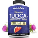 Nutrivein Premium TUDCA + Leberunterstützungsergänzung 1000mg - 30 Tage Versorgung (60 Caps): TUDCA Supplement Gallensalze für Leber Wellness