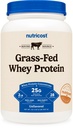 Nutricost Grass-Fed Whey Protein Concentrato (Unflavored) 2LBS - Undenatured, Non OGM, Gluten Free