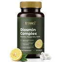 Diosmin Hesperidin mit Rutin & B Vitamine | Vein-Unterstützungs-Ergänzung für Leg Comfort, Gesunde Zirkulation, Vein Strength & Verbesserte Mobilität - 60 Kapseln