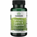 Swanson Full Spectrum Turmeric Garlic & Cayenne 60 Kapseln