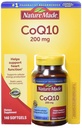 Nature Made CoQ10, Softgels unterstützt Herzfunktion & Zelluläre Energieproduktion, Entflammt, 200 mg, 140 Count