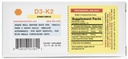 D3-K2 by BioProtein Technology - Liquid Sublingual Vitamin D3 / K2 ) 0.5 oz
