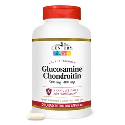 21st Century Glucosamin Chondroitin 500/400mg - Doppelstärke, cp 210 Count