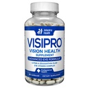 VISIPRO® 20-20 New Vision Health Supplement - Advanced Eye Vision Vitamins for Complete Eye Health, Vision Support & Macular Free Radical Defense - 60 Veggie Caps