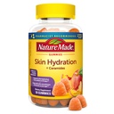 Nature Made Skin Hydration Gummies Plus Plant-Sourced Ceramides, Support Healthy Skin As You Age, with Biotin & Vitamin C, 50 Gummies, 25 Day Supply