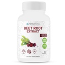 Estratto di barbabietola rosso 1300mg per porzione - Supplemento di barbabietola in polvere - 60 capsule - 1 mese - Vegan Friendly - Made in Italy