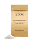 PURE ORIGINAL INGREDIENTS L-Glutamine (2lb) Alpha-Amino Acid Supplement Powder, Lab-Verified