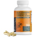 Bronson Glucosamine Chondroitin Turmeric & MSM Advanced Joint & Cartilage Formula, unterstützt gesunde Gelenke, Mobilität & Cartilage - Non-GMO, 360 Kapseln