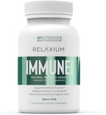 Relaxium Immune Defense, Powerful Immune Support Supplement, Immunität Booster Gesundheit mit Elderberry, Knoblauch, Echinacea, Vitamin C & Zinc (60 Kapseln, 30 Tage Versorgung)