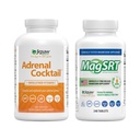 Jigsaw Health Bundle | Adrenal Cocktail, 360 Capsules, and MagSRT, 240 Tablets