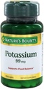 Nature's Bounty Potassium Gluconate 99mg, 100 Caplets (Pack von 2)