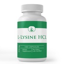 PURE ORIGINAL INGREDIENTS L-Lysin HCL (100 Kapseln) Immer rein, keine Additive oder Füllstoffe, Lab Verifiziert