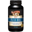 Barlean's Lignan Flaxseed Oil Softgels, Cold-Pressed Flax Seed Supplement with 1,550 mg ALA Omega-3 Fatty Acids for Joint & Heart Health, 1000mg, 250 ct