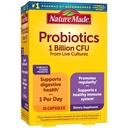 Nature Made Probiotics for Women and Men, Probiotic Capsules 1 Billion CFU von Live Cultures for Immune & Digestive Support, 30 Kapseln, 30 Tage Versorgung