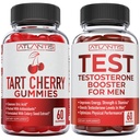 Atlantis Nutrition Tart Cherry 60 Gummis + Testosteron Booster 60 Gummis