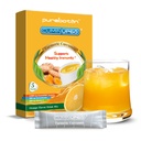 Turmeric Curcumin Drink Powder, Turmeric Immunity Shots with Vitamin C, Orange Flavor Instant Drink Mix Packets, High Absorption Curcumin Complex CuminUP60, Immune & Joint Support Supplement