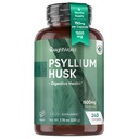 WeightWorld Psyllium Husk Kapseln 1500mg pro Servieren, 240 Vegan Kapseln - 4 Monate Versorgung - für Verdauungsgesundheit - Tägliche Psyllium Husk Faserergänzung - Non-GMO, GMP-Approved, & Allergen-Free