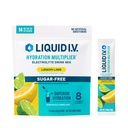 Liquid I.V. Hydration Multiplikator Zuckerfrei - Zitronenkalk | Elektrolytpulver Drink Mix | 1 Packung (14 Portionen)