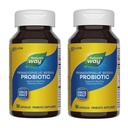 Nature's Way Primadophilus Bifidus Probiotic, soutient la flore digestive*, 5 milliards de cultures probiotiques vivantes par gélule, Lactobacilli, Bifidobacteria, 90 capsules (paquetage May Vary) - 2 boîtes