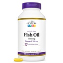 21st Century Fischöl 1000 Mg Enteric Coated Softgels, 180Count