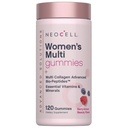 NeoCell Women's Multi Gummy with Collagen | 120 Gummies | Essential Vitamins & Minerals | Berry Flavor Supplement