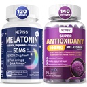 NEVISS Melatonin 50 mg Fast Dissolve Tablets + Ultra High Dose Melatonin 100mg