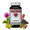 Kroeger Herb Products, Chem X, Daily Detox and Cleansing Formula, Red Clover, Yellow Dock, Paprika unterstützt Gesundheit Liver Function - Non-GMO, Glutenfrei, keine Konservierungsmittel, Made in USA