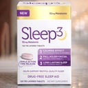 NB Sleep-3 Tabletten (120 Tabletten Wert Pack) 10mg Melatonin Time-Release mit L-Theanin & Kräutermischung