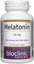 Bioclinic Naturals - Melatonin 10 mg 180 Tablets