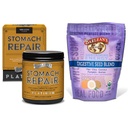 Barlean's Healthy Digestion Bundle, Stomach Repair Gut Health Powder and Organic Digestive Seed Blend Fiber Supplement