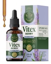 HERBAMAMA Vitex Berry – Hormone Balance for Women, PMS Relief & Cycle Support* – Vitex Chasteberry Supplement for Women – Chaste Tree Berry Drops – Vegan, Non-GMO, 42-Day Supply