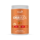 Chiamucil Prebiotic Fiber Supplement Powder – Chia Fiber & Chicory Root (Inulin) für Verdauungs- und Appetitkontrolle – Gluten & Sugar Free, Vegan, Non-GMO, Orange - 35 Portionen