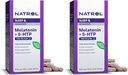 Natrol Advanced Sleep Melatonin + 5HTP, Nahrungsergänzung für restful Sleep, 60 Time-Release Tablets, 60 Tage Supply-Pack von 2