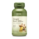 GNC Kräuter Plus Ginger Root 550mg Supplement, unterstützt Verdauungsgesundheit, 100 Servierungen