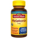 Nature Made Melatonin 3mg Schlafmittel für Erwachsene, 100% drogenfreies Schlafmittel, Schlafergänzungen, 120 Tabletten, 120 Tage Versorgung