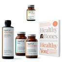 ALGAECAL Powerhouse Bundle - D3 Complete (1000 IU) + K2, Vitamin E, Vitamin A & Bone Builder Pack for Increased Bone Density & Omega 3 Fish Oil 1200mg EPA DHA & Osteoporosis Book