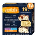 Smart for Life - High Protein, Low Sugar Bar Variety Pack, Gluten Free Caramel Almond, Schokolade & Peanut Butter Schokolade Crunchy Meal Ersatz Bars arbeitet mit Cookie-Diät Non-GMO 18ct