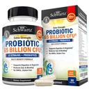 Probiotici 65 miliardi - Probiotici con Prebiotici per le donne e gli uomini - Lactobacillus Acidophilus Digestive Health Capsules - Targeted Release Technology - Shelf Stable Supplement Non-GMO Dairy Free-30ct
