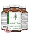 Ecosh Frauen Probiotikum für PH Balance, Urin-Trakt & Darm Gesundheit - Vaginale Probiotika für Frauen mit Präbiotika, Lactobacillus Acidophilus & Crispatus, natürliche Cranberry & Kräuter | 60 Vegane Kapseln