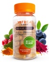 Vitrea Health Vision Macular Support – AREDS2 Eye Supplement with Lutein, Zeaxanthin, Marigold & 13 Nutrients – Helps Protect Against Blue Light – No Dyes or Titanium Dioxide – Retinal Health Support