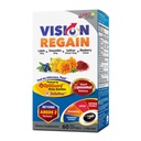 LABO Nutrition VisionREGAIN, Eye Vitamin Beyond AREDS 2 Formula with Lutein, Zeaxanthin, Saffron Extract, Blueberry for Macular and Retinal Health, Eye Fatigue, Night Vision Support 60 Counts