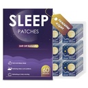 Deep Sleep Patches for Adults - All Natural Sleep Patches Stickers with Valerian Root, Melatonin & Magnesium, 8-Hour Lasting, Non-GMO & Cruelty Free, 3 Packs