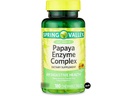 Spring Valley Papaya Enzymes Chewable | Support Helps Digestion and Nutrient Absorption | Enzymes for Digestion | Dietary Supplement | 180 Count + VLS Sticker