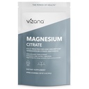 VIZANA Magnesium Citrate Powder – 240mg Elemental Magnesium – High Absorption, Highly Soluble – Supports Digestion – 3.5 oz (66 Servings), Unflavored