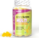 Multivitamin für Frauen Zitrone entflammte Vitamine Täglich Multivitamin mit Vitaminen A, C, D, E, B6 und B12, 30 Tage Versorgung, 60 Zähler