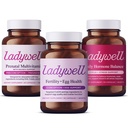 Ladywell Prenatal Multivitamin with Fertility + Egg Health, Daily Hormone Balance Capsules for Women, CoQ10, Folate, Vitamin D, Hormone & Cycle Support