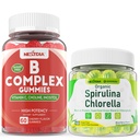 Nextdia Spirulina Chlorella, Vitamin B Complex Gummies, 2 Pack