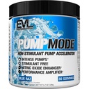 EVL PumpMode Nitric Oxid Supplement - Nitric Oxid Booster Pump Pre Workout Pulver mit Glycerin und Betain für Muskelrückgewinnung Wachstum und Ausdauer - Stim Free Pre Workout Drink (Blue Raz)