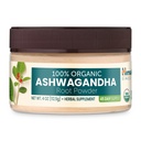 Himalaya Organic Ashwagandha Powder, 45-Tage-Versorgung - Kräuter Adrenal-Unterstützung für Stress, Energie-Unterstützung und Schlaflosigkeit - USDA Organic, Non-GMO, Vegan, Glutenfrei, Flavorless 4 oz